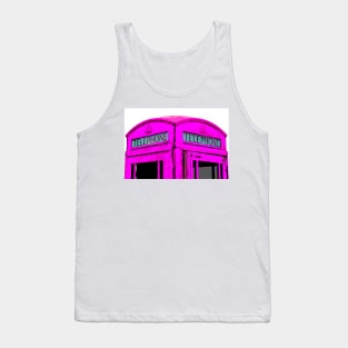 Pink Phone Box Tank Top